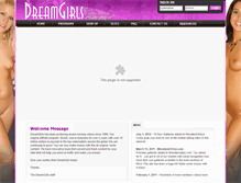Tablet Screenshot of dreamgirlscash.com